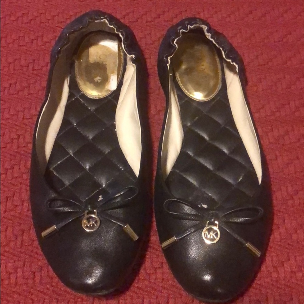 Michael Kors Black Flats
